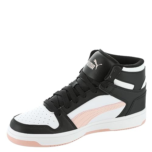 Image of PUMA Rebound Layup Synthetic Leather Puma Black /Rose Dust /Puma White 10 B (M)
