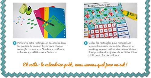 UHU Glitter Glue ORIGINAL, Tuben 6x10ml