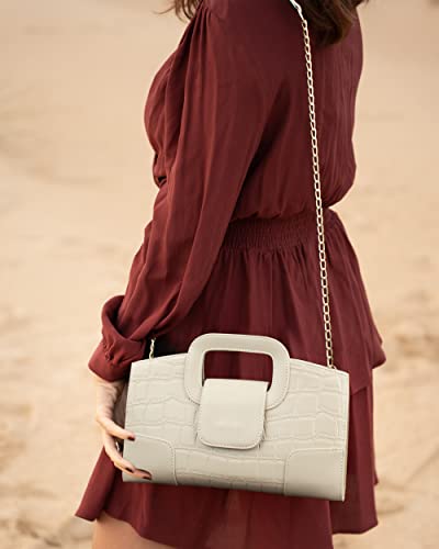Image of ZLMBAGUS Women Vintage Flap Tote Top Handle Satchel Handbags PU Leather Clutch Purse Shoulder Bag