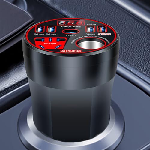 Inversor de corriente para tabletas y cargador de coche USB multifunción 3