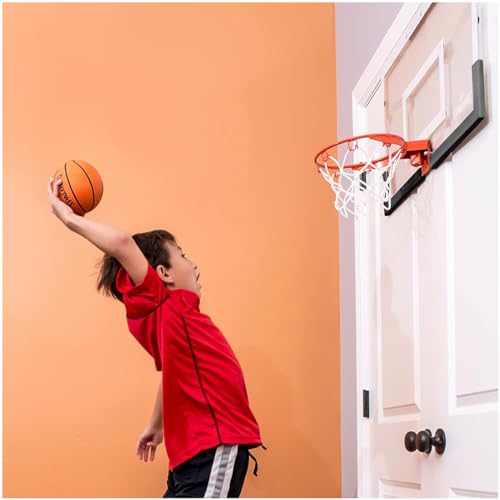 Aro para Puerta de 180° Breakaway Spalding Mini Canasta de Baloncesto Interior 5