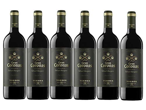 Gran Coronas Reserva, Vino Tinto - 6 botellas de 75 cl, Total: 4500 ml