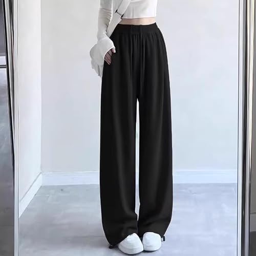 Girls Wide Leg Sweatpants Boys Baggy Casual Elastic Waist Sweat Pants with Pockets Athletic Jogger Pants for Kids4