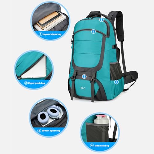Mochila Casual Resistente Al Agua Para Senderismo miniatura 4