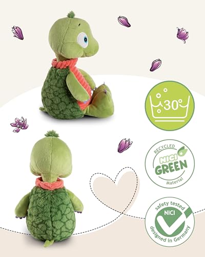 NICI Kuscheltier Schildkröte Tateus 25cm - Plüschtier zum Kuscheln und Liebhaben, Nachhaltig produziertes Stofftier aus recycelten Materialien – 49791