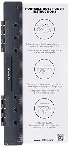 Filofax A5 Portable Hole Punch (B340119)