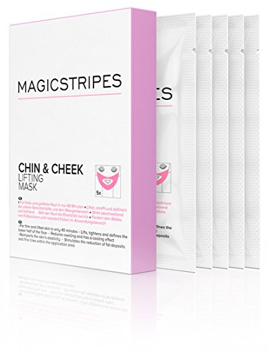 Magicstripes Mascarilla Tensora Para Barbilla Y Mejillas, 5 Unidades