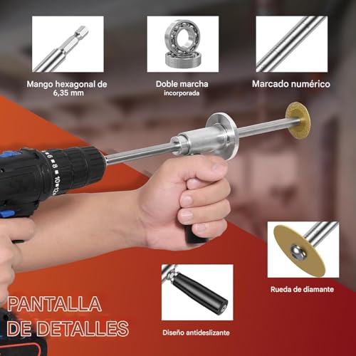 Coupe-tuyau interne en PVC réglable et léger pour la coupe de tubes en milieu industriel - 8