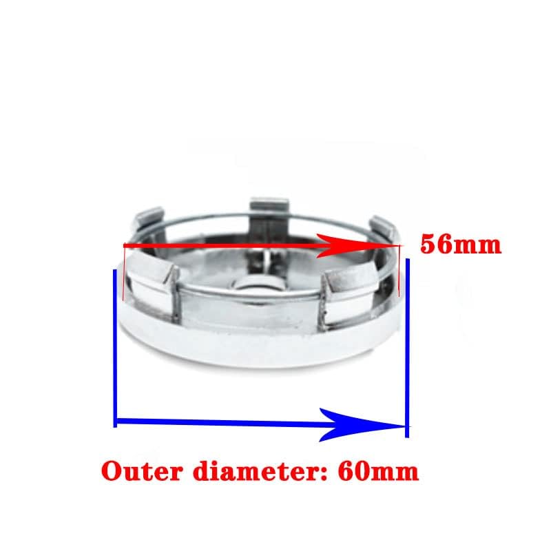 Accessoire Auto Rover Capuchons Centraux Pour Jantes Land Rover - Set De Décoration Anti-poussière Avec Logo Mozzi Ruote