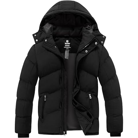wantdo Men's Padded Jacket Cover