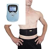 FDA Cleared HealthmateForever PM10AB 10 Modes Mini Body Electrical Back Pain Relief Massager Provide Body Relaxation Experience PM10AB + Extra Lower Back Pain Toning Belt