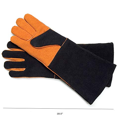 Steven Raichlen Best Of Barbecue Extra Long Suede Grill Gloves (Pair) - Sr8038 #TOP1