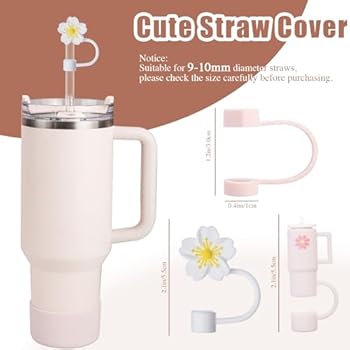 Accessoire Stanley Cup Lot De 6 Bouchons En Silicone Anti-fuite 2 Accessoire Gourde Stanley