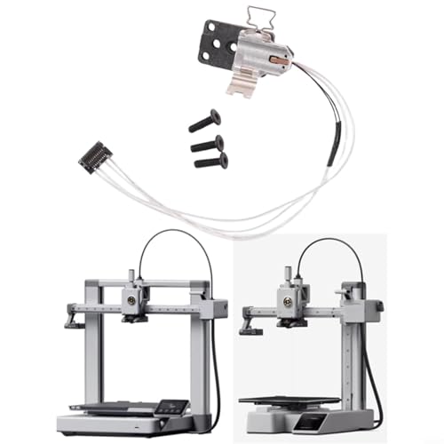 EffiFish BambuLab A1 A1mini Heizungsbaugruppe, für 3D-Drucker, Heizblock, Schnellspannmechanismus, Temperaturmessung, Ersatz-Kit