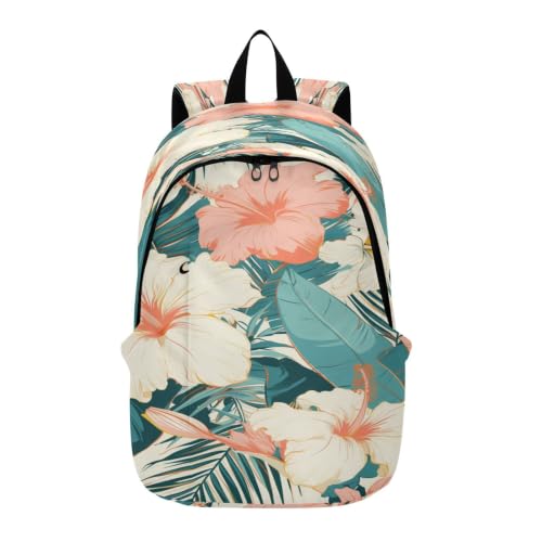 Sac à dos léger motif fleuri pour soulager le dos en randonnée
