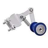 EINFACHE INSTALLATION: Motorrad Kettenspannung ist einfach zu installieren, verlustfreie Karosserie, Einstellung der Kette automatisch, Vermeidung manueller Einstellungen, Runder Rahmen fixiert, wenn Gummi und andere Gegenstände in ein gutes Pad eingewickelt und dann installiert werden müssen