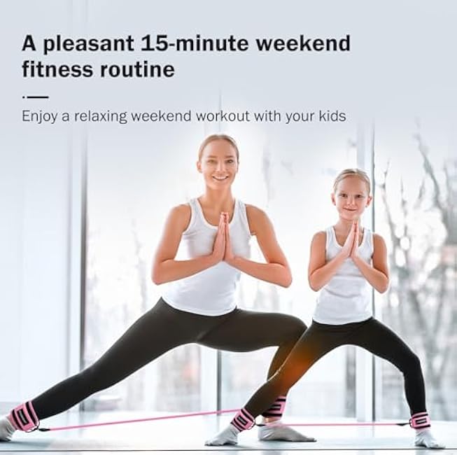 Ankle Resistance Bands,Ankle Weights,Glute & Lower Body Exercises Equipment,Pilates Equipment for Ankle,Workout Sets for Women,Resistance Bands for Working Out,Exercise Bands for Butt Lift