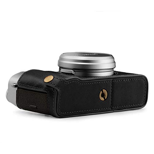 MegaGear MG1894 Ever Ready Genuine Leather Camera Half Case Compatible with Fujifilm X100V - Black by MegaGear - Used condition - Image 2