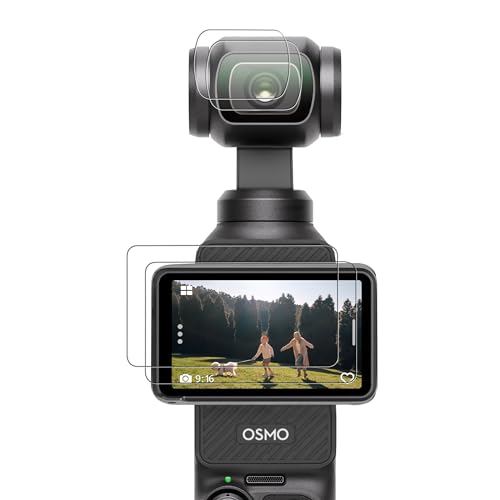CYNOVA DJI Osmo Pocket 3 Screen Protector, Osmo Pocket 3 Lens Pro...