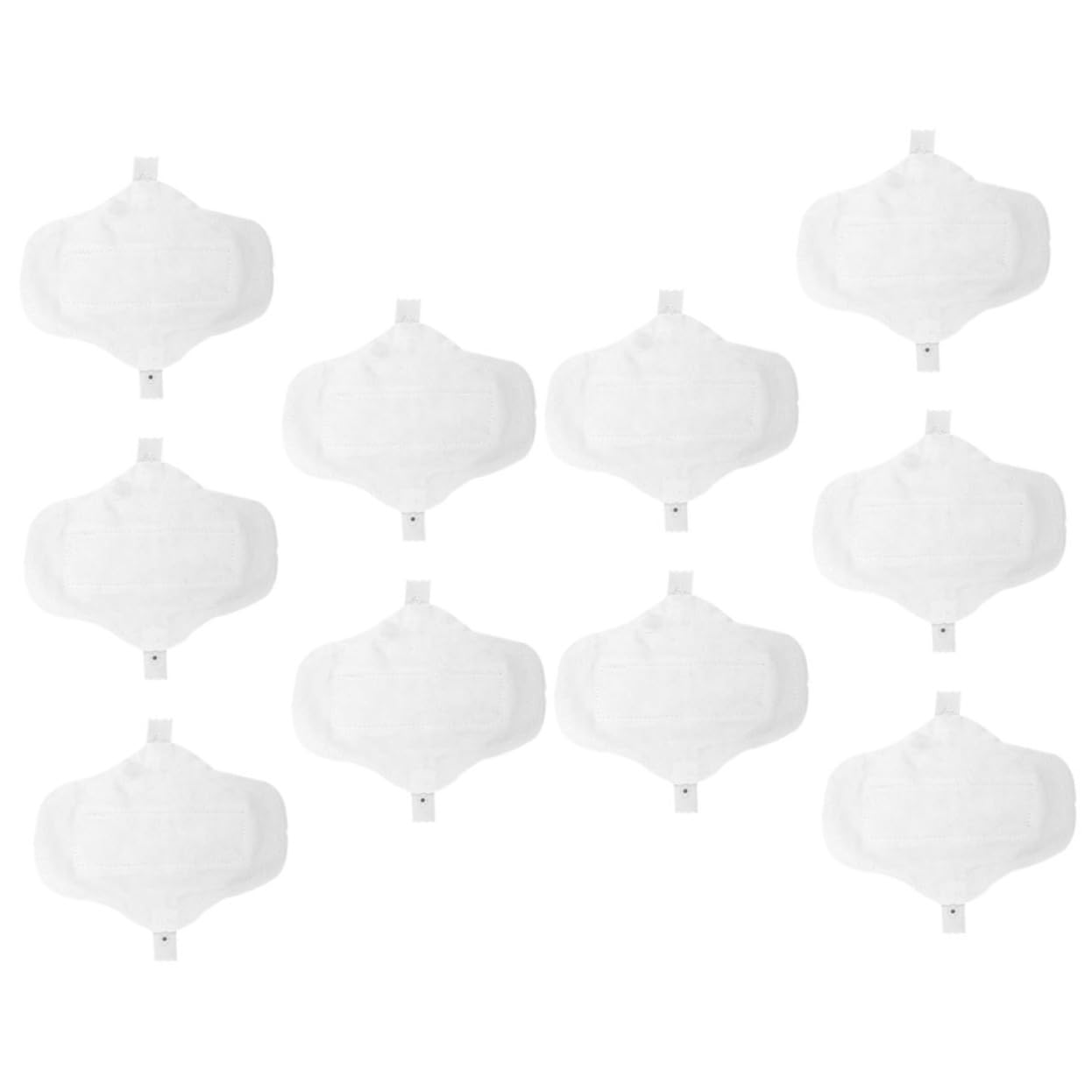 Healvian 30stücke Waschbare Menstruations-baumwollpads Atmungsaktive Wasserdichte Hygieneunterlagen Für Schwangere Wiederverwendbare Slipeinlagen Für Menstruation Lichtkante