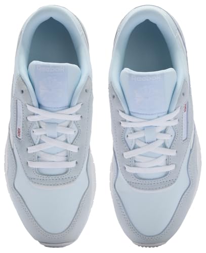 Reebok Boy's Sneaker, Glassblue White, 6.5 us