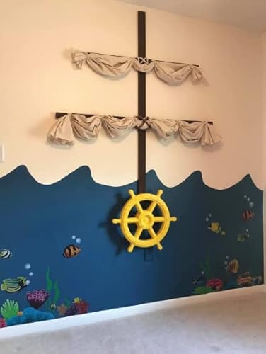 Coral Reef Wall Decals Underwater Ocean Kids Wall Decor Stickers, Under The Sea Girls Boys Toddler Teen Bedroom, Baby Nursery, Bathrooms, Living Room, Playroom (Coral Reef) #TOP3