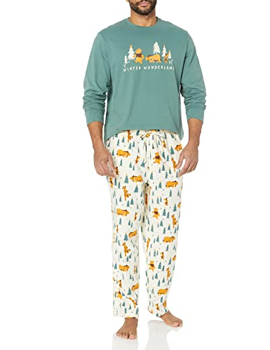 Image of Amazon Essentials Disney | Marvel | Star Wars Men's Flannel Pajama Sleep Sets