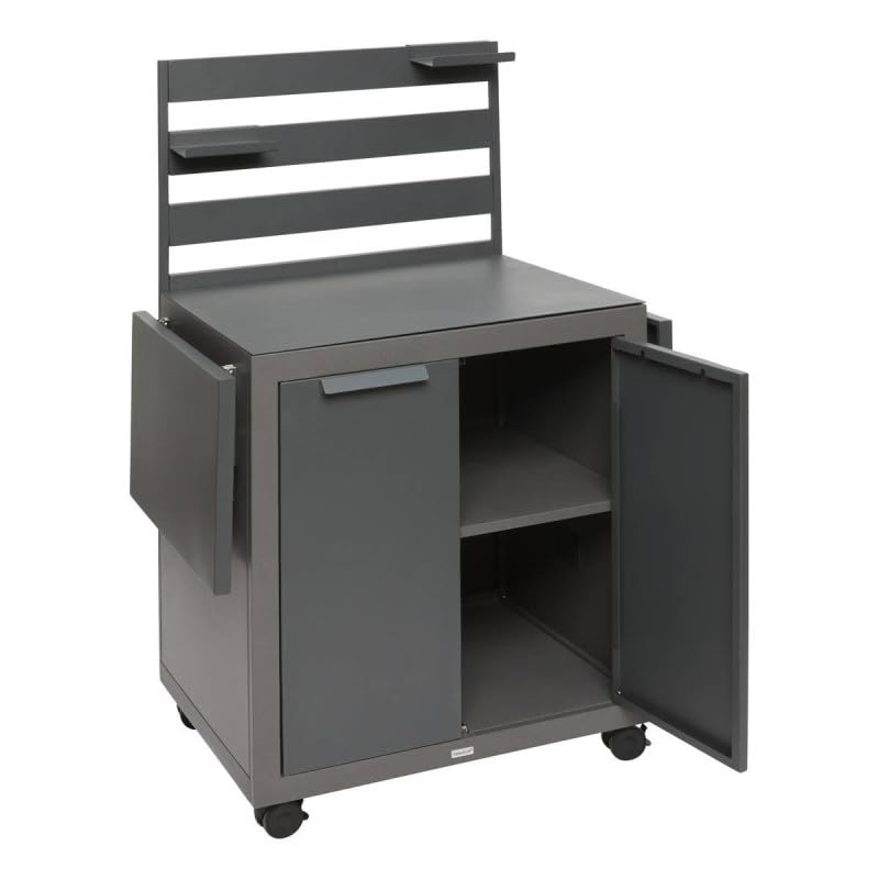 Hespéride Chariot à roulettes extérieur Oxyana Graphite