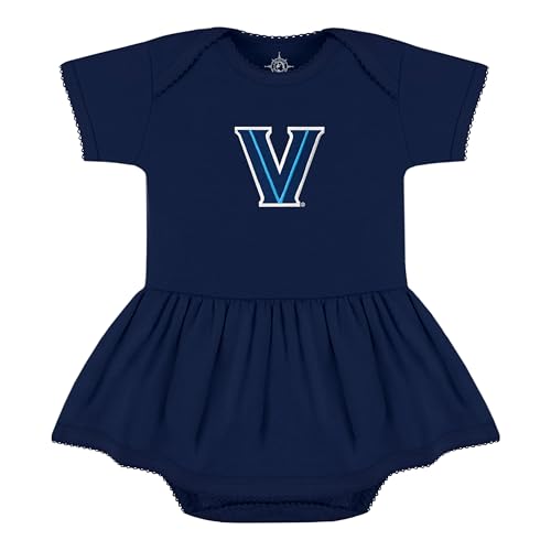 Creative Knitwear College Baby Picot Bodysuit Dress - Team Logo, Multiple Colors, for Baby Girls (0-24 Months)