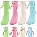 Uoimky Magnetische Socken mit H&auml;nden, 4 Paar Lustige Socken H&auml;ndchen Halten Hand in Hand Socken mit Magnetarmen Funny Socks Geschenke f&uuml;r Paare,Familie, Freunde Geschenkideen