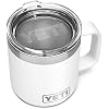 YETI Rambler 10 oz Stackable Mug, Stainless Steel, Vacuum Insulated with Standard Lid