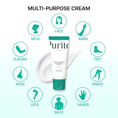 PURITO Panthenol 10% Barrier Cream | Face Moisturizer for Skin Barrier Repair | All skin types, sensitive and blemish-prone skin | Non-Comedogenic, Vegan | Korean Skincare, 100mL, 3.38 fl.oz - Image 6