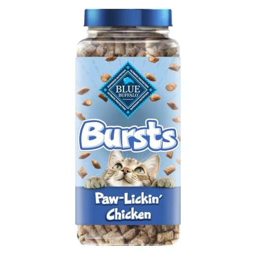 Blue Buffalo Bursts Chicken Crunchy & Creamy Cat Treats, 12 oz