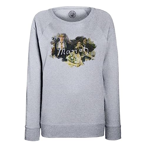 Sweatshirt Femme Manet Signature finition premium style Artiste