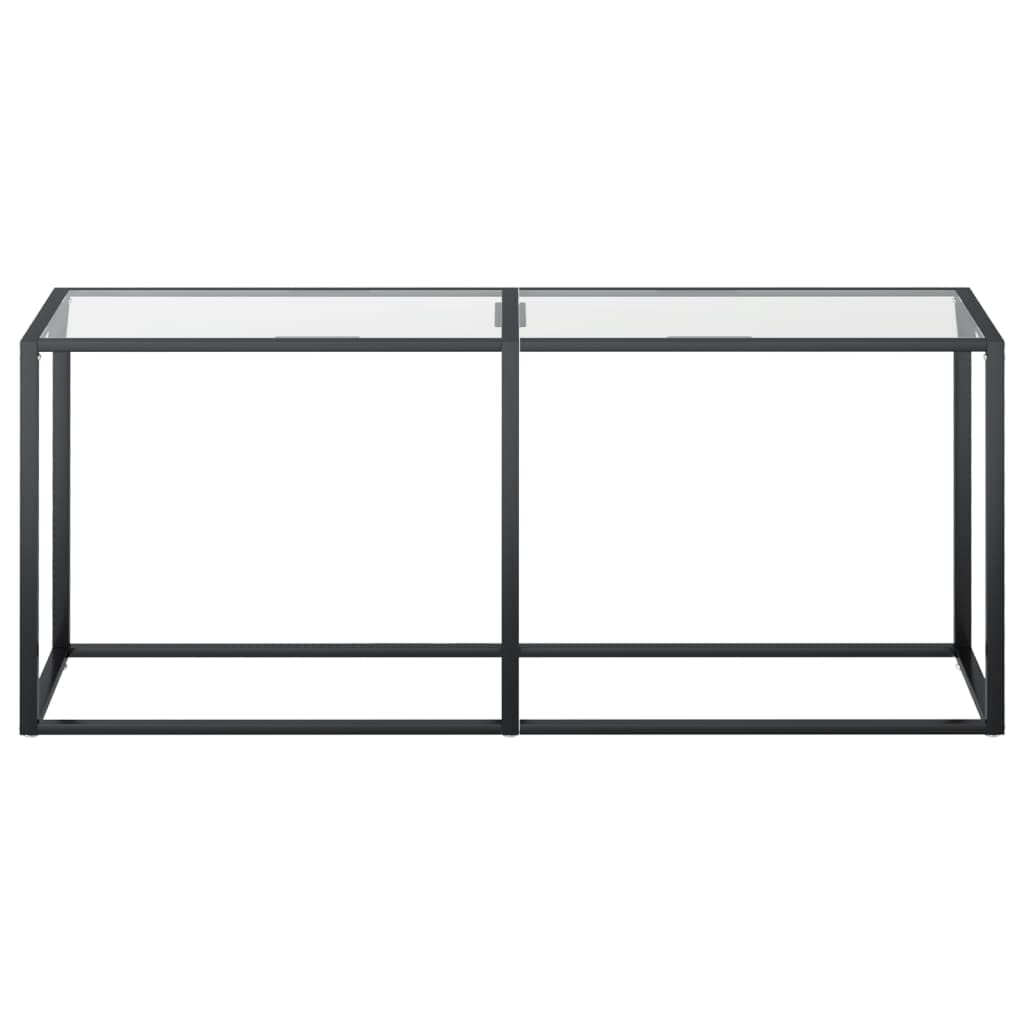 vidaXL Wandtafel 180x35x75,5 cm gehard glas wit, bijzettafel, gangtafel, tafel, bijzettafels, gangtafels, tafels, wand tafel, wand tafels