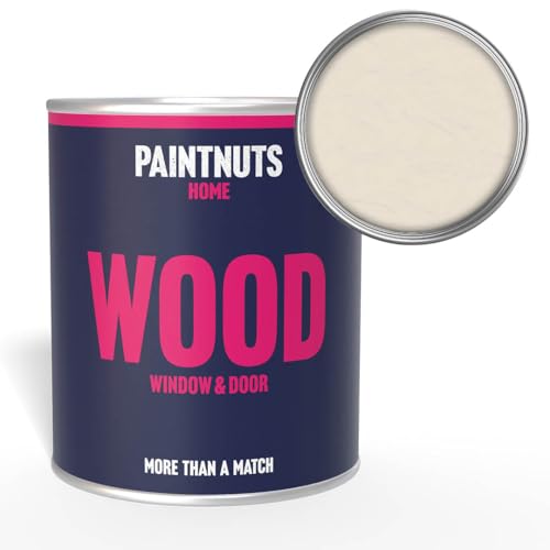Paintnuts Wood Window & Door Paint - RAL-9001 - CREAM Matt 250ml Tin