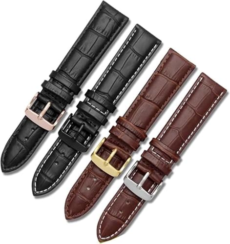 Correa de reloj de cuero marrón de 13mm para un estilo casual chic 2