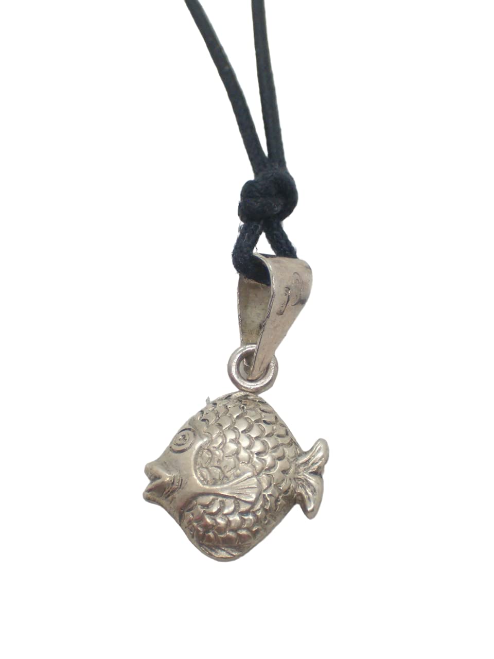 Pendentif poisson lune argent 925 un collier ras-du-cou plein de poésie