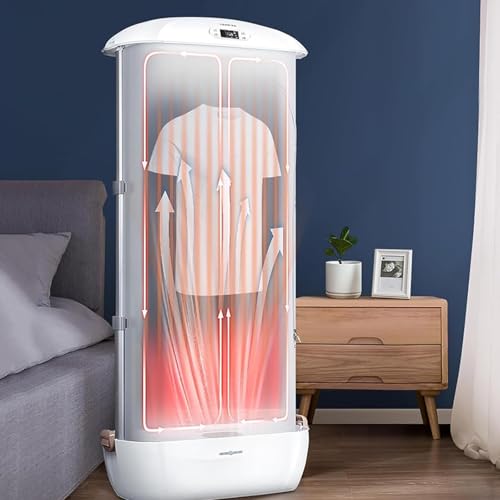 MBCEYLSTUB Máquina De Planchar Ropa Completamente Automática, Máquina Inteligente Portátil De Secado A Vapor/Secadora Eléctrica/Planchadora De Ropa, Máquina Plegable Y Eliminadora