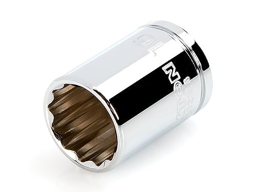 Image of TEKTON 3 /8 Inch Drive x 16 mm Shallow 12-Point Socket | SHD12316