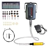 TUNTROL Rotary Tool Flex Shaft Hanging Grinder Carver Electric Multi-function Metalworking Tools...