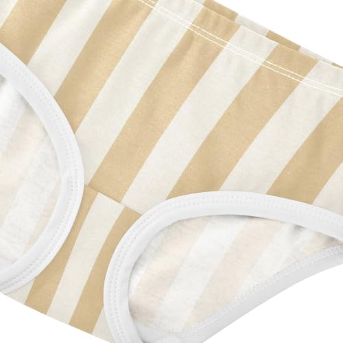 Yellow Stripe Toddler Girls's Underwear 2T 23008944