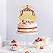 KEWUFD Circus 1st Birthday Cake Decoration Come One Come All Cake Topper Carnival Themed Cheers to 1 Years Birthday Anniversary Party Supplies Red & Gold Glitter