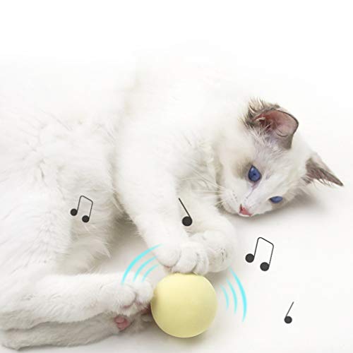 Balacoo 3 peças de brinquedo de espuma vinílica acetinada para gatos e gatos para ambientes internos