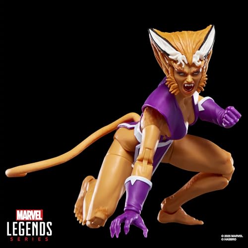 Marvel Legends Series Feral, X-Force #1 (1991) and X-Men Comics-Inspired Collectible 6-Inch Scale Action Figure with Character-Sized Comic Accessory - image 6