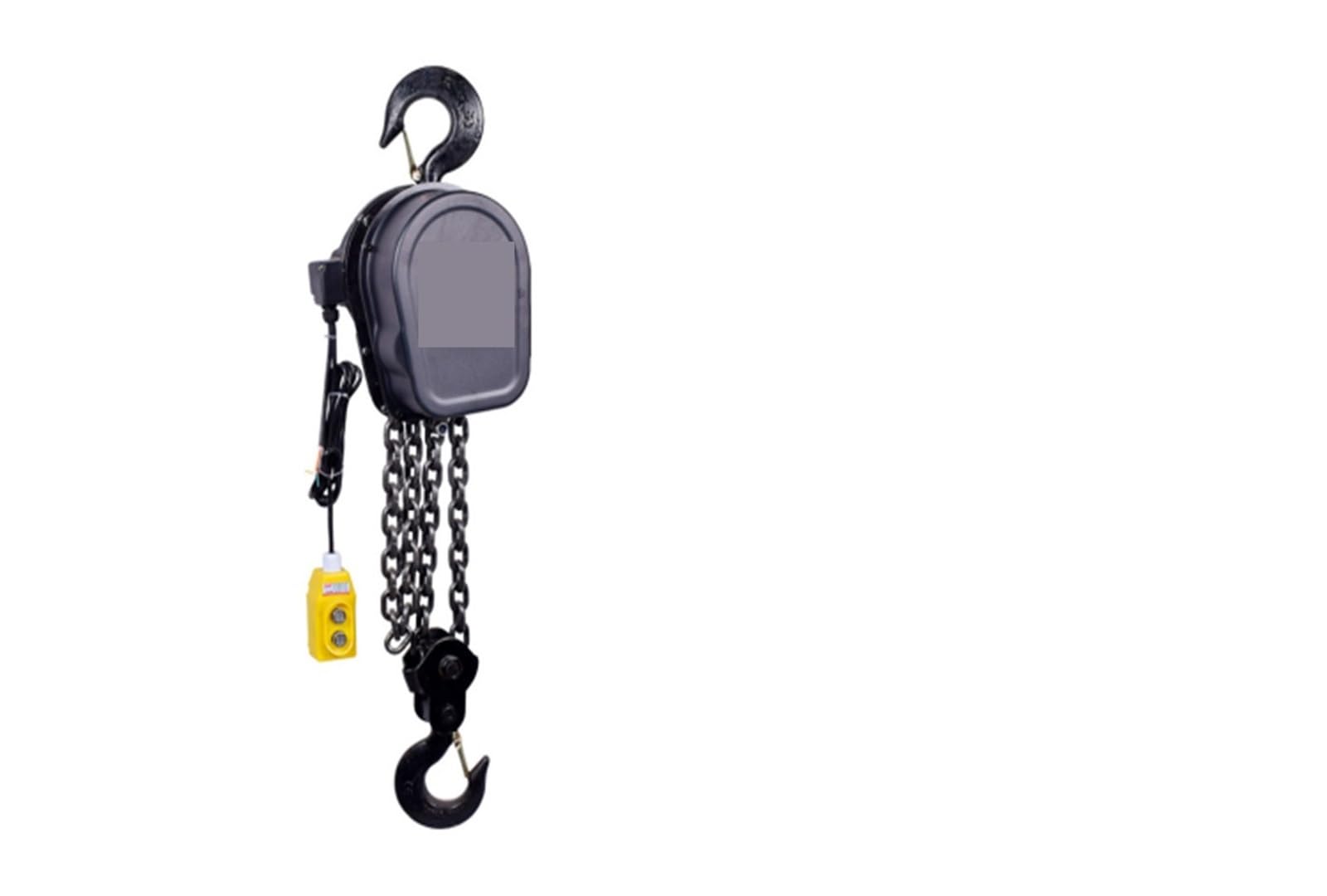 MYUYEE Trailer Winch, Electric Chain Hoist Industrial Lifting Manganese Steel Reverse Trial Safe & Convenient (3 Tons 3M 1)
