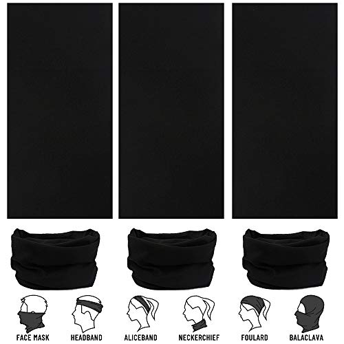Headwear,Head Wrap, Neck Gaiter, Headband, Fishing Mask, Magic Scarf, Tube Mask, Face Bandana Mask, Neck Balaclava and Sport Scarf 12 in 1 Headband Sweatband for Fishing, Hiking, Running, Motorcycling