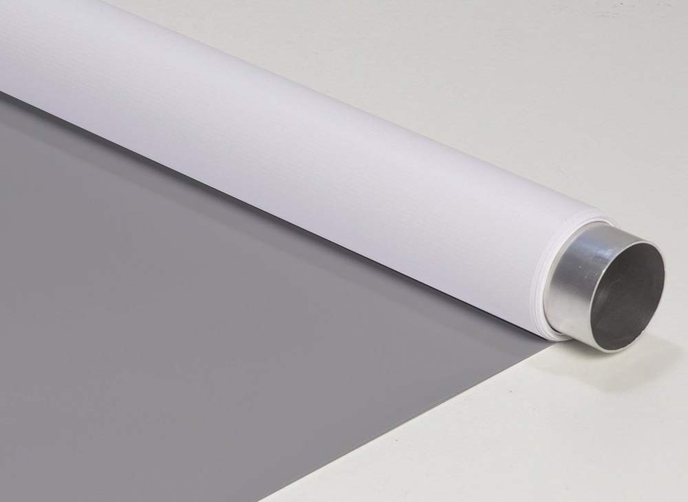 Backdrop for Photography and Video, Professional Reversible Background, Grey - White, 270 x 505 cm - 1