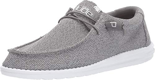 Image of HEYDUDE Men's Wally Sox | Retired Men's Shoes | Men's Lace Up Loafers | Comfortable & Light-Weight