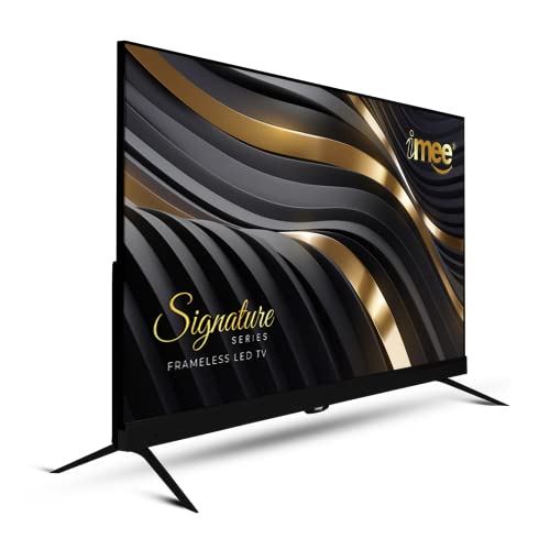 Image of imee - Signature Series 4K UHD Smart Frameless LED TV with Dolby Vision & Voice Command (43 Inch in Size) (Black)